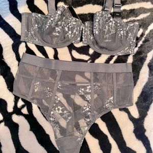 Victoria’s Secret high waist mesh set